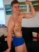 Ultra Fit Straight Hunk Shows his Smooth Body and Rock Hard Cut Cock!