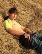 Outdoors with gay twink Etienne at HMBoys!