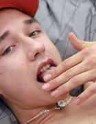 Cum Thirsty Twink Marek at JizzAddiction